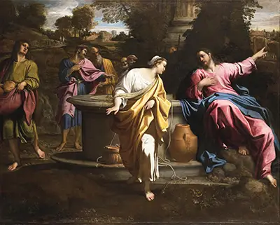 Christ and the Samaritan Woman Annibale Carracci